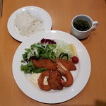 テラスレストラン SORA - 魚介類のミックスフライ(1050円)です。