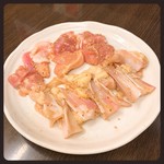 鶏の焼肉 ピリ辛鶏 - 