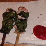串焼き処蔵人 - しそ巻き