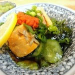 食事処 ときわ - あん肝ポンズ３５０円