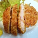 食事処 ときわ - ハムカツ２８０円