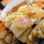 食事処 ときわ - ナルト入り「八宝菜」です♪