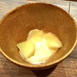 セルサルサーレ - フェンネルの香りのパンナコッタ メロンと