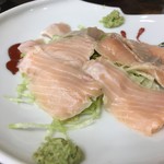 中島屋食堂 - 琵琶マスの刺身