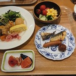 ぎふ長良川温泉 ホテルパーク - 朝食盛り付け例