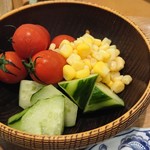 ぎふ長良川温泉 ホテルパーク - サラダ