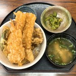 Oshokujidokoro Hakusai - 上いか天丼