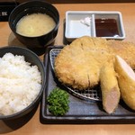 imakatsu - 特選ロースかつ膳 + ささみかつ