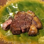 柳家 - 北海道産の蝦夷鹿のロース肉