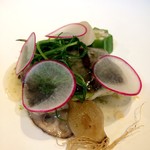 ルアン - 鮮魚の酒蒸し 磯の香と蓮根のア・ラ・クレーム