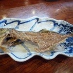 葵寿司 - アジの骨　唐揚げ