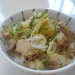 麺や 鉄心 - ミニチャーシュー丼　￥200-