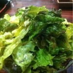 炭火焼 七厘 - チョレギサラダ550円