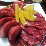 幻のタン（タンモト)(左)/タン先(右)/ゲタ(タン下)(後ろ)