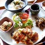 ファームキッチン 野菜花 - 2019年8月のプレートランチ