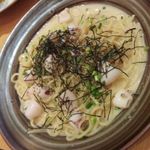 ぎをん椿庵 イオンモール徳島店 - 明太子とヤリイカとクリームパスタ