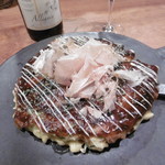 鉄板焼き Oribe - スペシャルお好み焼き