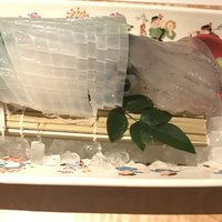 対馬のどぐろとイカ活き造り 博多 魚蔵 都ホテル店 - 