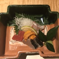 対馬のどぐろとイカ活き造り 博多 魚蔵 都ホテル店 - 