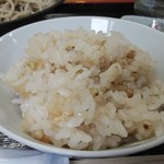 いたどり - そばご飯