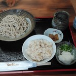 いたどり - おろしそば＆そばご飯