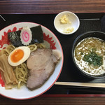 今田商店 - 鶏ガラしょう油つけ麺900円・ストレート麺