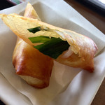 老板飯店 - 海老春巻き   春雨が沢山入っていていい食感です。