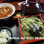 マルニ藪そば - ミニ豚丼セット