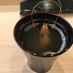 魚祥 - 海老のお吸い物