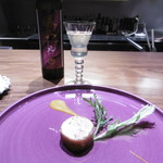 リョウリヤ ステファン パンテル - フォアグラのコンフィと日本酒