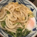 丸亀製麺 - かけうどん、麺が伸びる(2019.9.12)