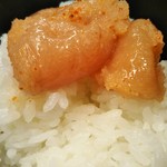 博多天ぷら やまや - 辛子明太子食べ放題です