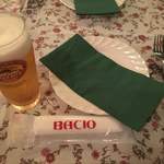 アンティカ オステリア バーチョ - ビールです