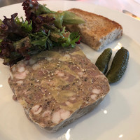 Benoit Alain Ducasse - 前菜、相方さんのテリーヌ
