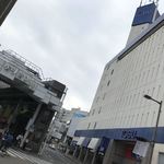 てんぐ - てんぐで飲食した翌朝、
      早朝のオリオン通りと東武デパート