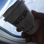 てんぐ - 眼下に広がる雲を見ながら
      ネスカフェを