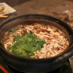 柳家 - 2019年10月再訪：天然鮎だしの木の子雑炊☆