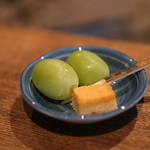 柳家 - 2019年10月再訪：シャインマスカット かぼちゃタルト☆