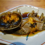 明道町中国菜 一星 - 身もワタも濃厚で紹興酒が進む味です♪