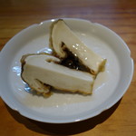 明道町中国菜 一星 - 松茸の天ぷら、辛味噌