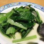 台湾料理 大好ヤ - 本日の青菜炒め　小松菜