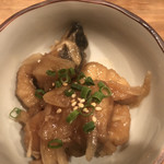 お料理 ほそかわ - お通しの南蛮漬け