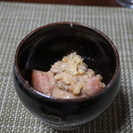 かたつむり - 無花果の胡麻和え