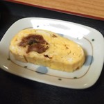 炭火焼うなぎ 東山物産 - う巻き　出汁巻き卵、甘さ控えめ旨い！