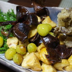 かたつむり - 栗と銀杏の素揚げ