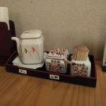 炭火焼うなぎ 東山物産 - テーブル調味料