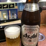 元禄寿司 - スーパードライ中瓶510円税別