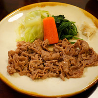 ざくろ 銀座店 - ①牛ロースバター焼き（70g）