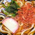 妙高サービスエリア 下り 軽食・フードコート - 天然ブリ漬け丼セットのうどん