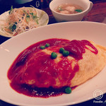 ON THE BAR - 特製トマトソースのオムライス